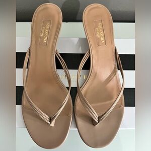 Aquazzura Beige Women's Sandals